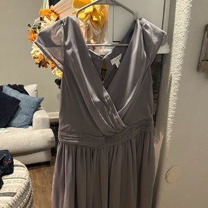 Light Gray Bridesmaid Dress